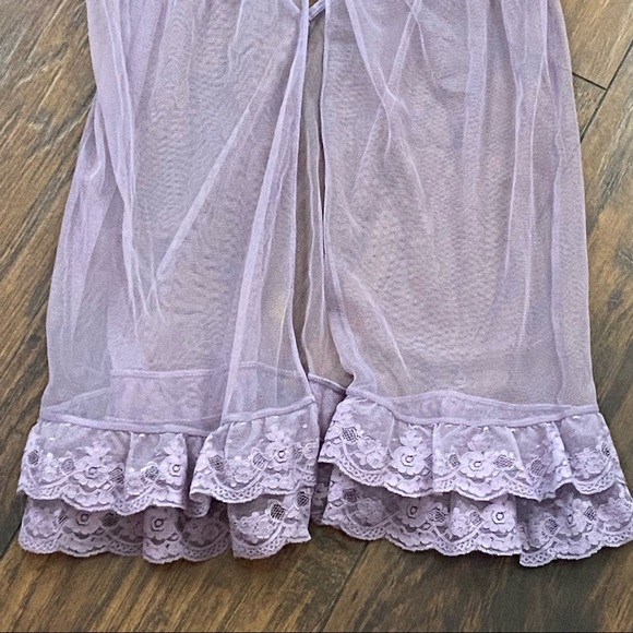 Victoria’s Secret Purple Babydoll Nightie Small - Picture 4 of 7